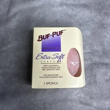Buf Puf NOS 3M Facial Sponge Extra Soft Texture For Dry Sensitive Skin 1992
