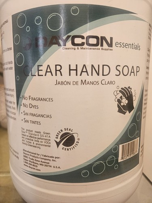 #ad Daycon Essential Clear Hand Soap $18.00