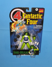 Hasbro Marvel Legends 6  She-Hulk Fantastic Four  4  Retro Series New Sealed MOC