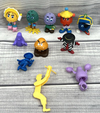 VINTAGE 80'S - 90'S MCDONALD'S HAPPY MEAL TOYS FRY GUYS HAMBURGLAR GRIMACE  19