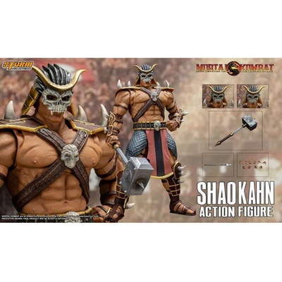 Storm Toys DCMK15 MORTAL KOMBAT BOSS - Shao Kahn Single Edition New In Stock