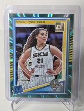 Maddy Westbeld 2025 Donruss WNBA Rated Rookie Teal Laser /125