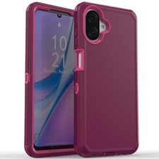 For Samsung Galaxy A07 A17 5G Phone Case Heavy Duty Hard Shockproof Cover Red