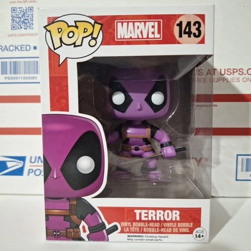 Terror Violet Funko Pop! Vinyl Marvel Deadpool #143 Exclusive New