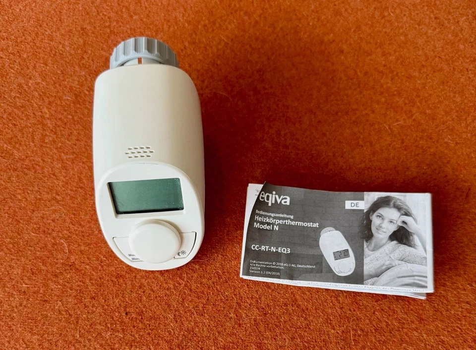 eqiva Heizkörperthermostat Modell N (CC-RT-N-EQ3) – elektronisch, programmierbar
