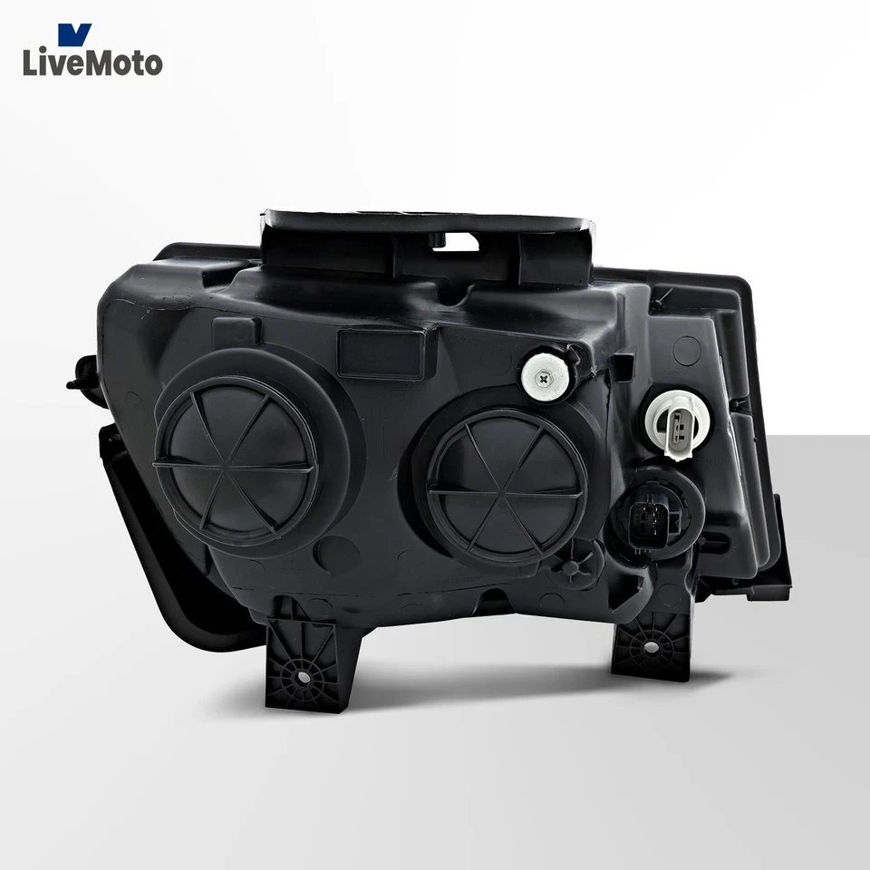 For 2014-2015 Chevrolet Camaro Halogen Headlight w/ Bulb Left Driver Side Chrome Foto 3 de 4