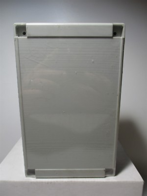 Durable Grey Polystyrene Plastic Sealed Multi-Purpose Box Enclosure w/ Screws