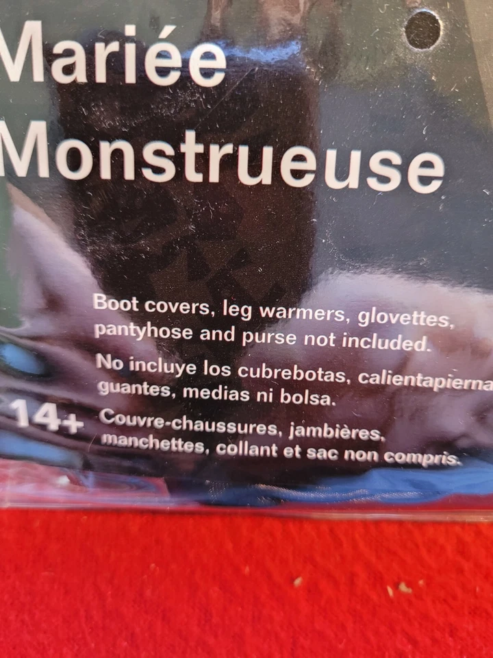 Disfraz de Halloween de novia monstruo para niñas talla 14-16 Foto 3 de 4