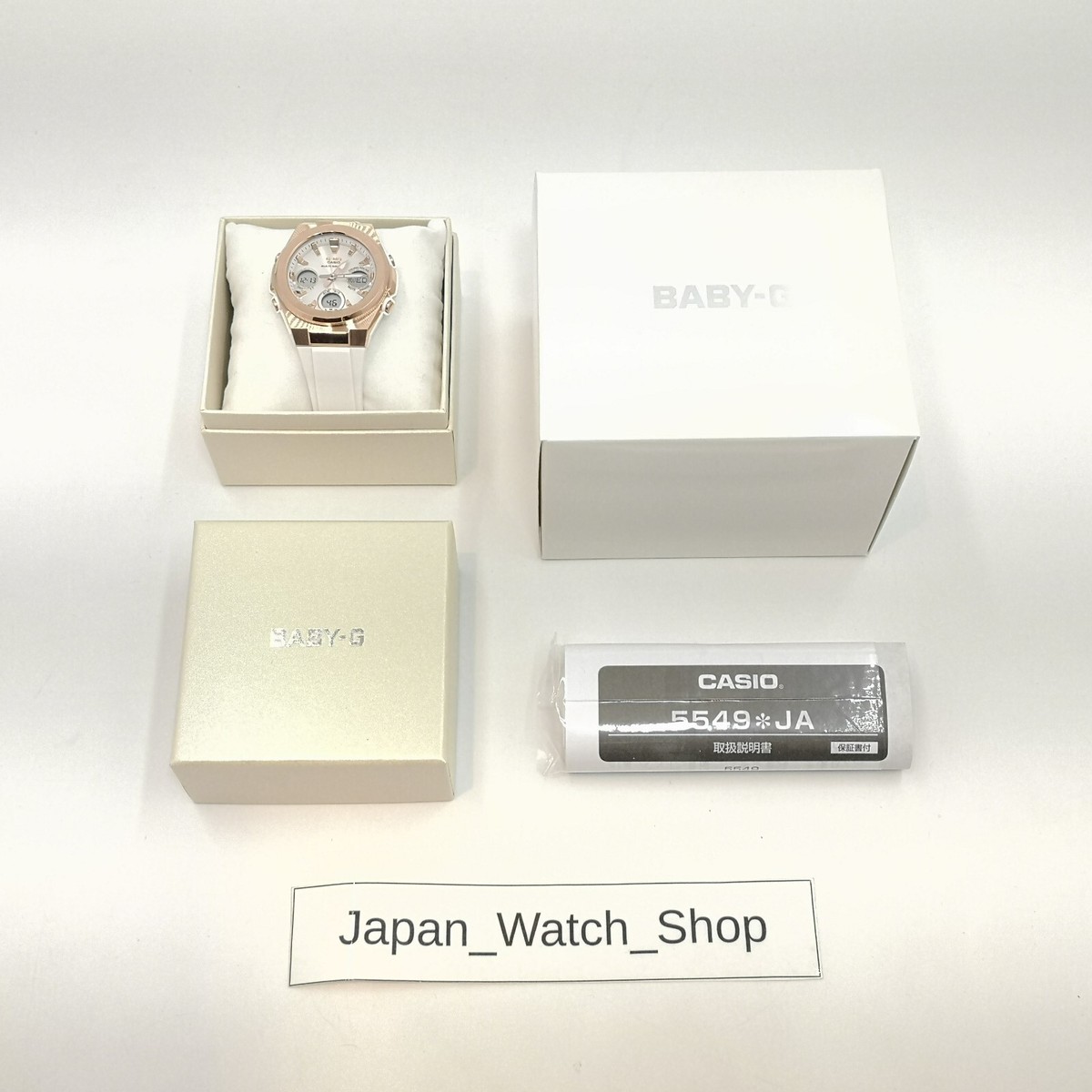 Casio Baby-G G-MS MSG-W600G-7AJF Ladies Wrist Watch Analog Digital