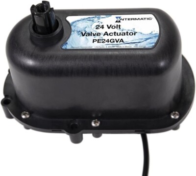 Intermatic PE24GVA 24V Compact Valve Actuator   Next Generation, Tool-Free Setup