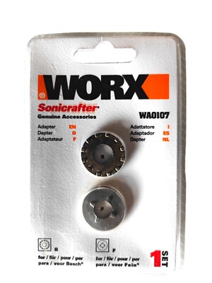 Worx Adapter WA0107 sonicrafter WA671/WX673 Multitool