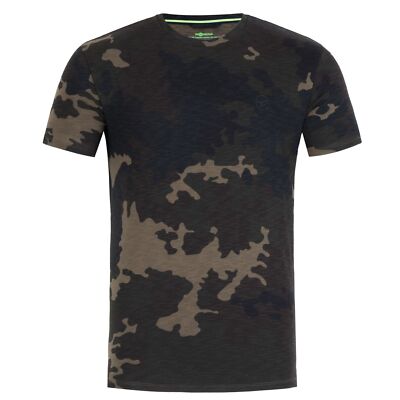 Korda Kamo Tee Dark Kamo - T-Shirt Angelshirt, Angelbekleidung, Shirt für Angler