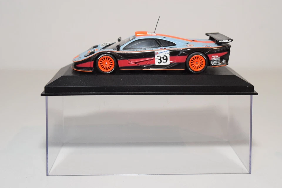 A93 1:43 MINICHAMPS 530 174339 MCLAREN F1 GTR LE MANS 1997 DAVIDOFF GULF MIB - Immagine 2 di 4