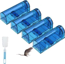 4pack Humane Mouse Traps Live Catch and Releas Best Selling Mousetrap rat trap