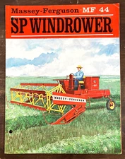 Massey-Ferguson MF 44 SP Windrower 1963 Dealer Sales Brochure Self-Propelled