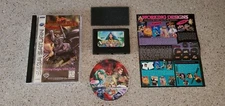 Dragon Force Sega Saturn CD Complete CIB Case Manual Inserts RAM Cart & Sticker!
