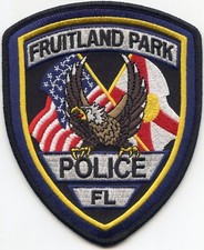 FRUITLAND PARK FLORIDA POLICE PATCH
