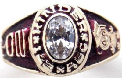 10K Yellow Gold Kinder Graduation Ring!!