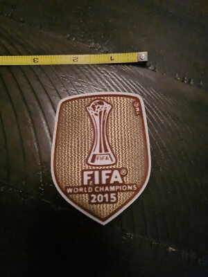 2015 FC Barcelona World Champions League Winner Badge Patch Soccer