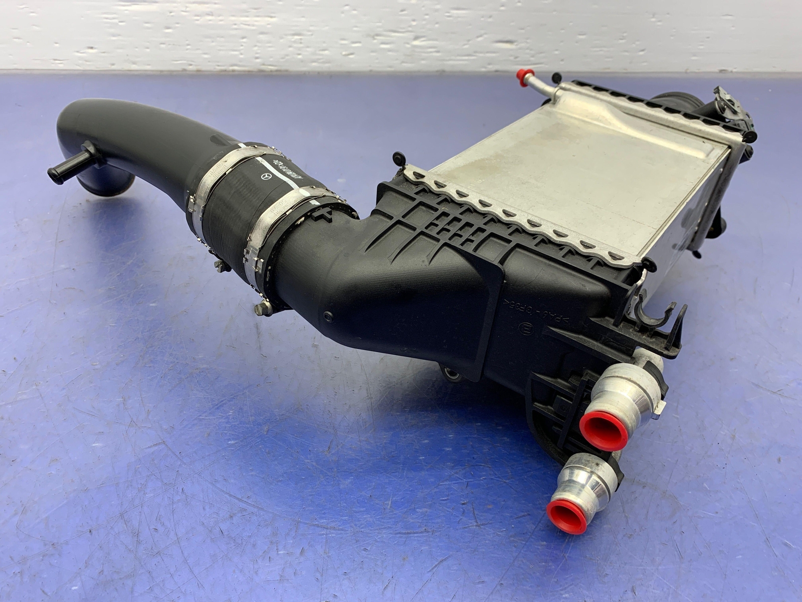 2017 - 2019 MERCEDES E300 OEM 2.0L M274 INTERCOOLER W/ PIPE *41K  