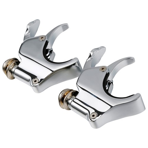 49mm Quick Release Windshield Clamps Set of 4 Fit For Harley Davidson Dyna 06-17 - Picture 7 of 18