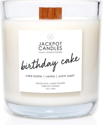 Jackpot Candle Birthday Cake Candle with Ring Inside ($15 to