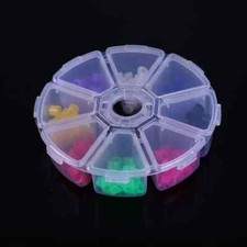 160pcs Dental Hygienist Color Code Rings Instrument Silicone Code Rings 8 Color