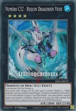 Yu-Gi-Oh! Numéro C32 : Requin Drakonien Veiss : SR MP23-FR279