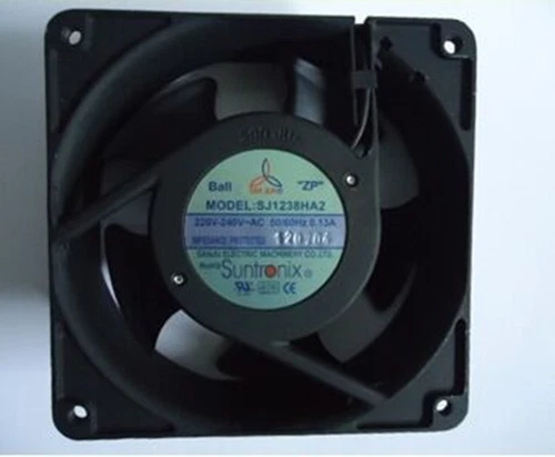 Centrifugal Axial Fan AC 220v 0.13A SANJUN SJ1238HA2 120*120*38mm Cooling Fan