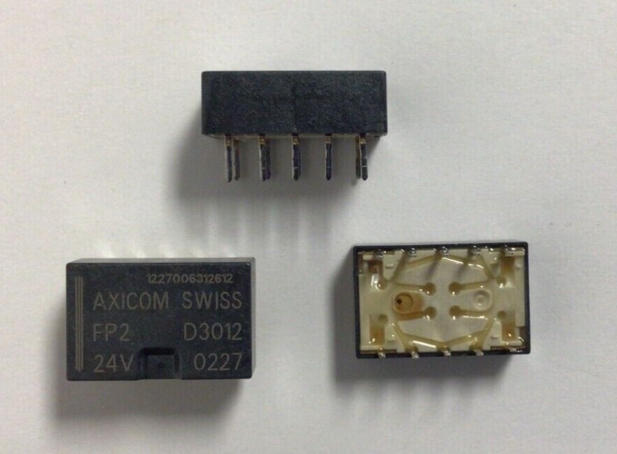 Axicom Swiss FT2 12V D3406 Relais – 1 Stück, NOS (New Old Stock), Neu Aus Lagerauflösung