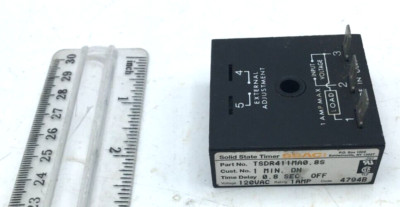 SSAC Solid State Timer 10 Amp TSDR411MA0.8S New