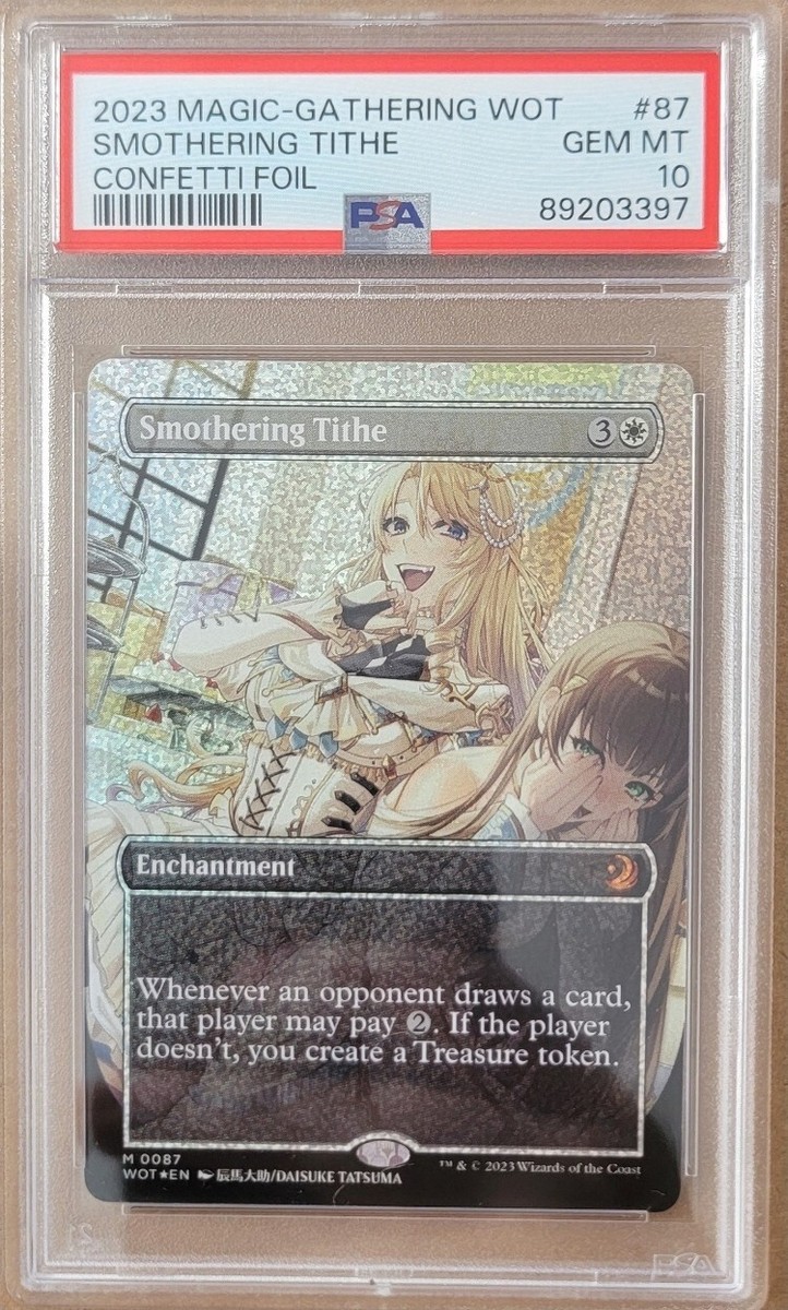 Smothering Tithe (Anime Borderless) (Confetti Foil) Wilds of