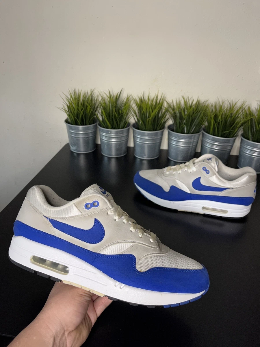 enviar Agente de mudanzas colgar Nike Air Max 1 Anniversary Royal 2017 Restock Pair 908375-102 Mens Size 11  Rare | eBay