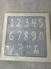 Creative Memories Tools Playful Numbers Patterns Creative Cuts New Sealed