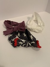 bundle of 3 baby bling bows, including americana