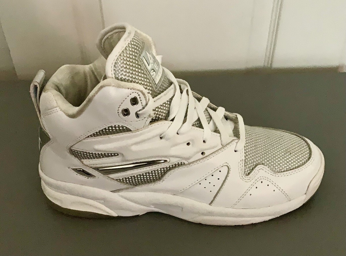 Rare 1995 Donzis FLAK Tech Sneakers LA Gear High Top Cross Trainer Shoes Size 9 Vintage 80s 90s LA Gear White Hi-Top OG Sneakers Womens Size  main image 3