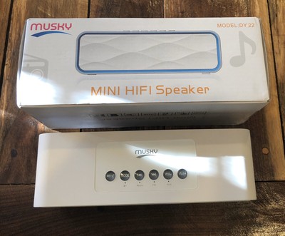 musky mini hifi speaker dy22