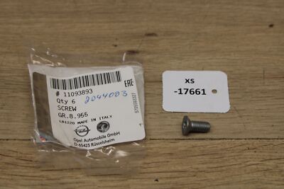 GM General Motor 11093893 2044003 Senkschraube Bremssch. NOS NEU