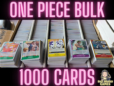 ONE PIECE TCG 1000 CARD GAME BULK LOT INSTANT...