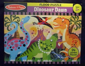 dinosaur dawn floor puzzle