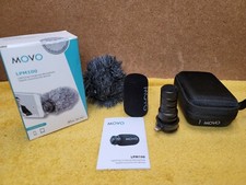 Movo LPM100 Directional Stereo Cardioid Microphone for iOS Lightning Connector
