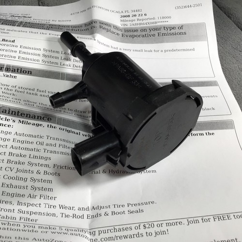 Purge Valve Canister Duralast NIB PV571 Chrysler Dodge Jeep eBay