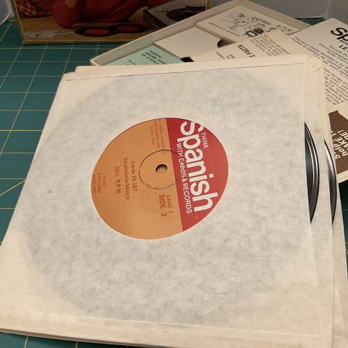 Vintage Think Spanish With Cards And Records Level 1 Complete Vis-Ed - Picture 6 of 9