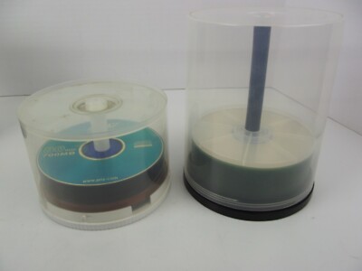 30 TDK CD-R80 & 25 PNY CD-RW 80Min 700MB Recordable 55 New Open With Cake Box 