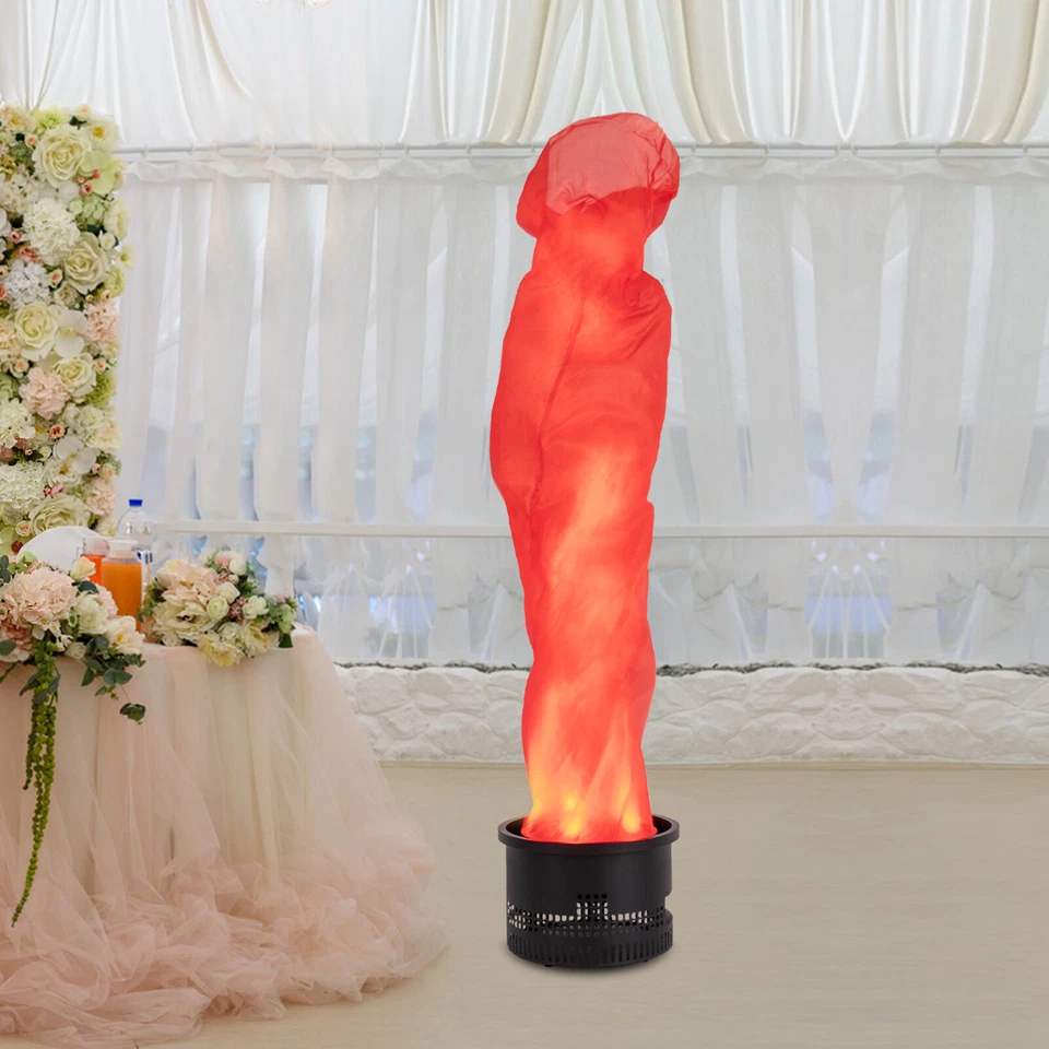 10 LED Fake Flame Light Stage Show Fire Flame Lighting Disco DJ Band KTV Bar - Image 4 of 4