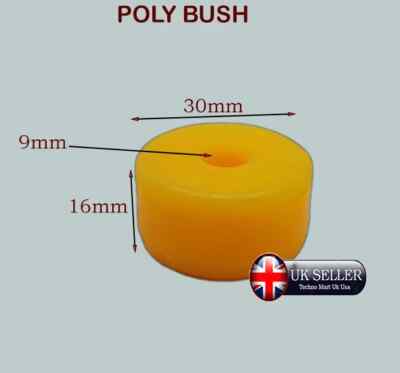 9x30x16 UNIVERSAL POLY BUSH CAR SUSPENSION BUSH FRONT ANTI ROLL BAR ...