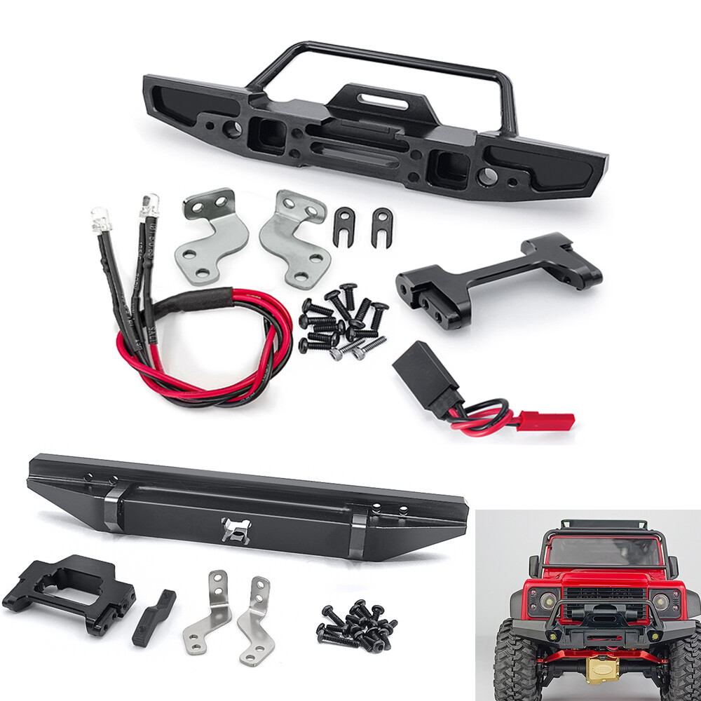 1/18 Aluminum Alloy Front/Rear Bumper for 1:18 Traxxas TRX4M