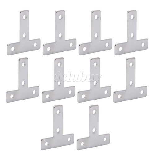 10 x Carbon Steel Flat Corner Brace 2020T for Assembly Line Workbenches - Bild 5 von 6