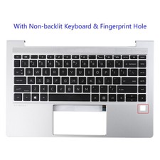 Palmrest New For HP Probook 445 G8 440 G8 W/Non-Backlit US Keyboard M23770-001