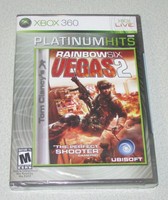 Tom Clancy's Rainbow Six Vegas 2 For Xbox 360 Brand Factory Sealed Tom Clancy's Rainbow Six Vegas 2 For Xbox 360 Brand Factory Sealed